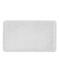Pressure-Sensitive Adhesive Back Clear Vinyl Business Card Holder