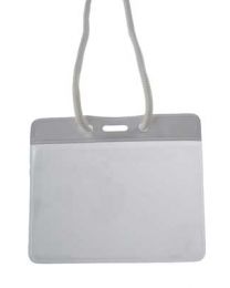 White Event Badge - Government/ Military Size