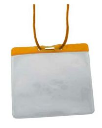 Orange Event Badge - Extra Large Size