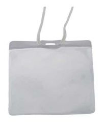 White Event Badge - Extra Large Size