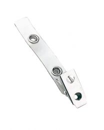 2-Hole Badge Clip with a 2 3/4" Strap 
