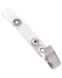 Smooth-Face Badge Clip 