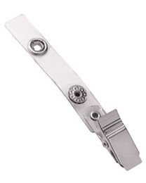 Knurled Thumb Grip Badge Clip 