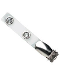 Smooth-Face Suspender Badge Clip 