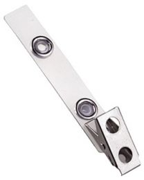 2-Hole Badge Clip with a 2 3/4"Strap 