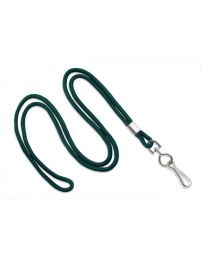 Forest Round 1/8" Lanyard with a Metal Swivel Hook