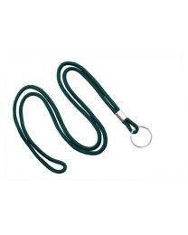 Forest Round 1/8" Lanyard with a Metal Split Ring