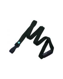 Forest Green Bamboo 3/8" Flat Breakaway Lanyard with a "No-Twist" Hook
