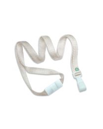 Natural Bamboo 3/8" Flat Breakaway Lanyard with a "No-Twist" Hook