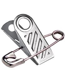 1-Hole Ribbed-Face Pin-Clip Combo