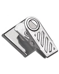 1-Hole Ribbed-Face Clip