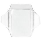 Vertical Back-Load Clear Vinyl Arm Band Badge Holder - Data/ Credit Card Size