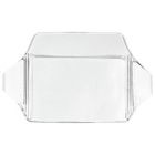 Horizontal Back-Load Clear Vinyl Arm Band Badge Holder - Government/ Military Size